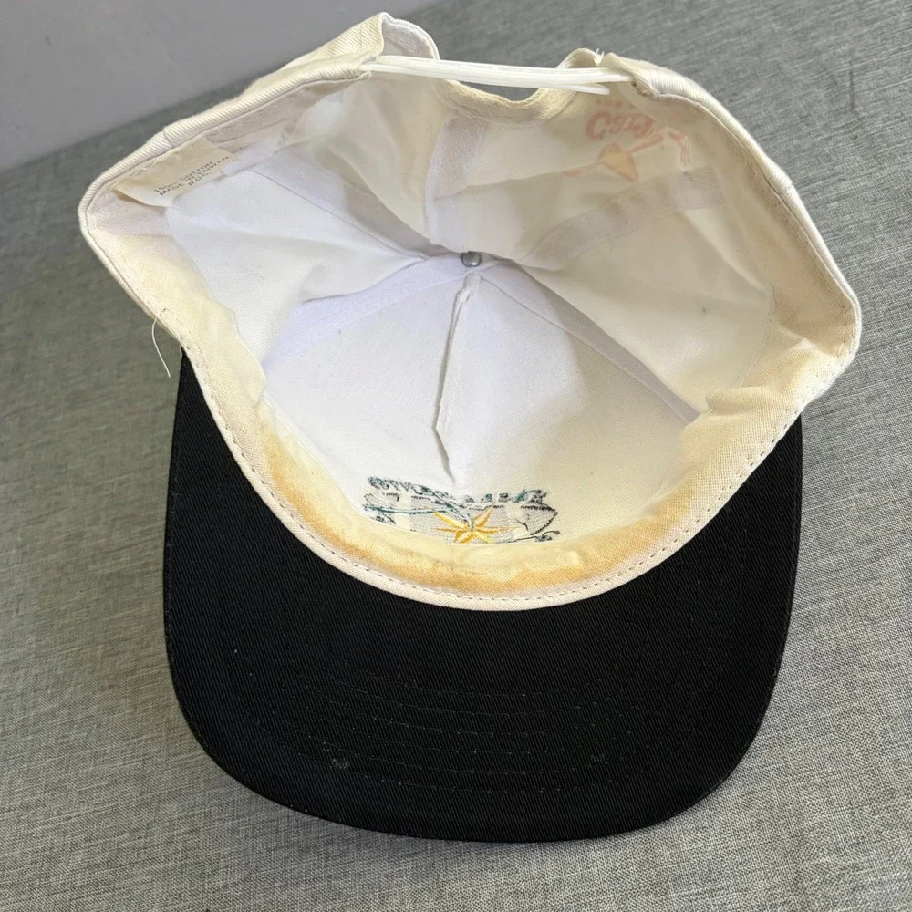 Vintage‎ Sacramento Gold Miners Hat Mens OSFA White Black CFL Carl's Jr Snapback